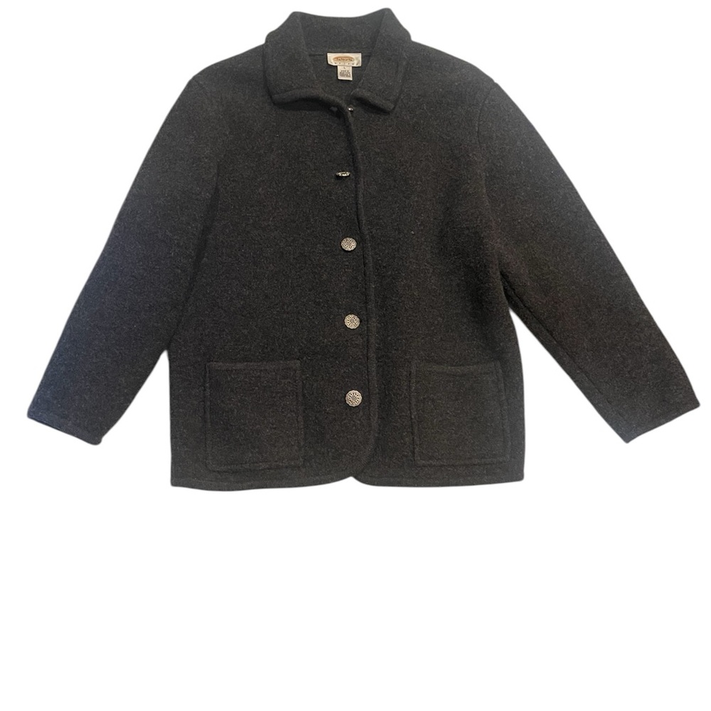 Talbots Wool Jacket with front Button Closure